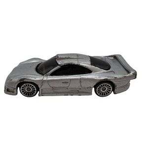 Maisto Mercedes-Benz CLK-GTR Street Version Metallic Silver Diecast Car AMG